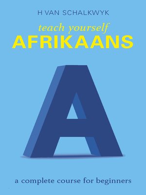 cover image of Teach Yourself Afrikaans
